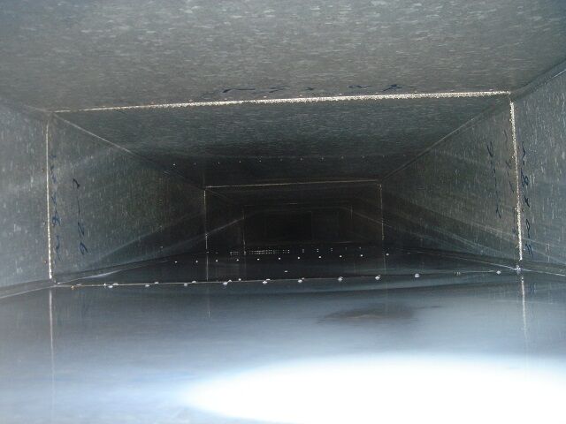 空調ダクト 清掃後